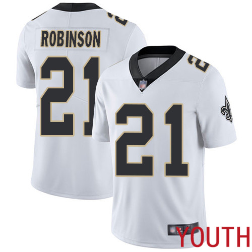 New Orleans Saints Limited White Youth Patrick Robinson Road Jersey NFL Football #21 Vapor Untouchable Jersey